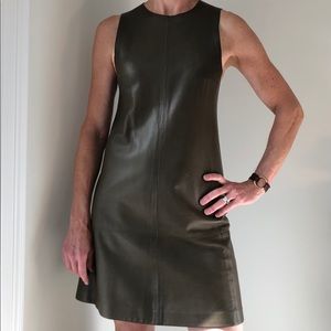 Pure Genuine Leather Balenciaga Dress